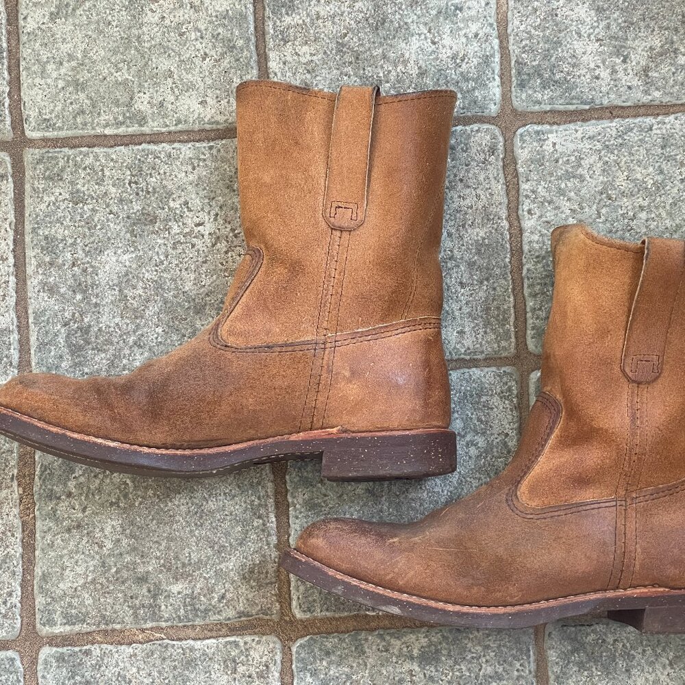Red Wing Pecos Hawthorne Muleskinner Boots, men's 8